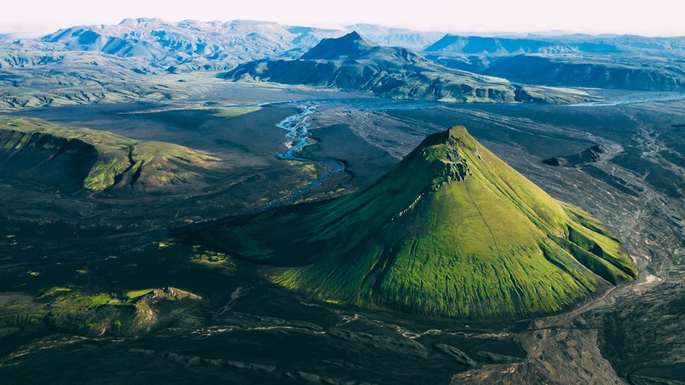 Maelifell Volcano in Iceland