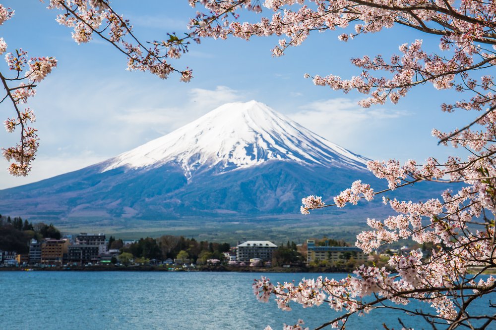 Mount Fuji in Japan